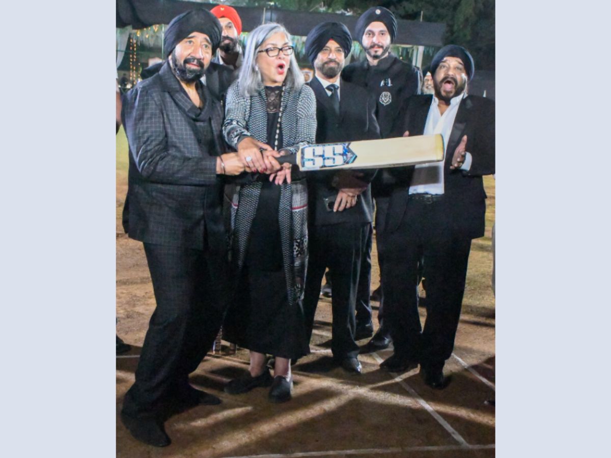 S. Gurinder Singh Bawa, Chairman G. N. Khalsa College & Chairman GNIMS kickstart the highly anticipated cricket tournament, Khalsa Supreme League (KSL)